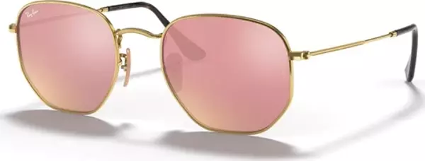 Ray-Ban Hexagonal 3548N 001/Z2 Gold-Copper Güneş Gözlüğü - Image 1