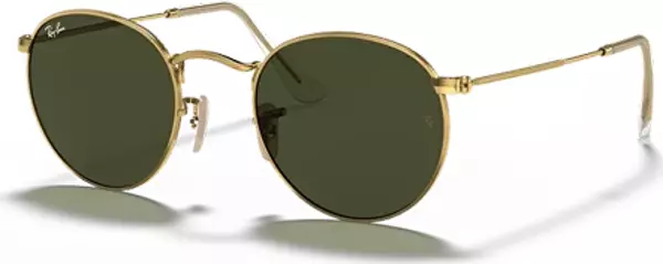 Ray-Ban Round Metal 3447 001 Arista Gold-Green Güneş Gözlüğü - Image 1