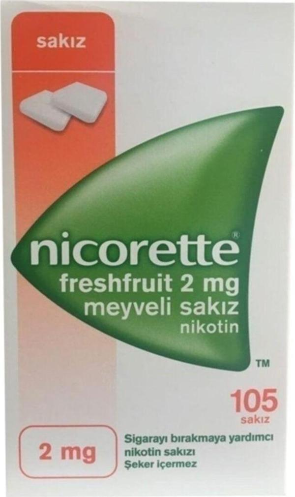 2mg Meyveli Nikotin Sakızı - 105 Adet - Image 1