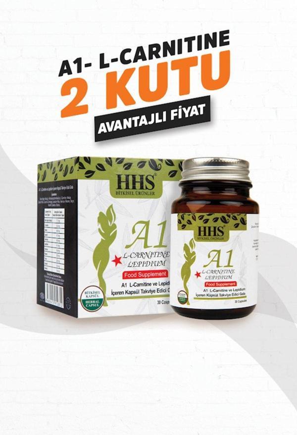 A+1 L-carnitine Lepidium Bitkisel 30'lu - 2 Adet - Image 1