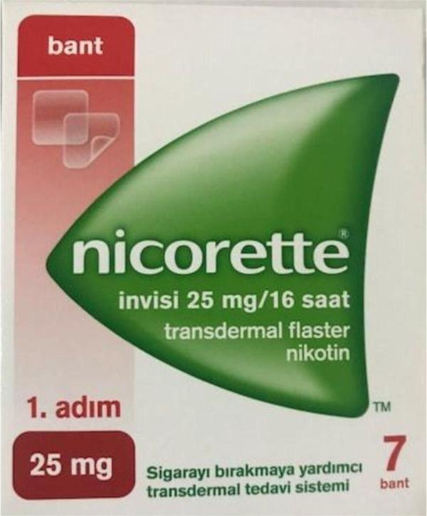 Invisi 1.adım 25 Mg Nikotin Bandı 7 Bant - Image 1