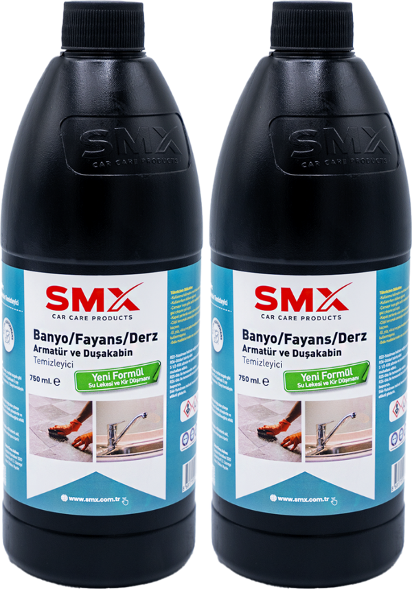 Banyo-Fayans-Derz-Armatür ve Duşakabin Temizleyici 750 Ml.   2 Adet - Image 1