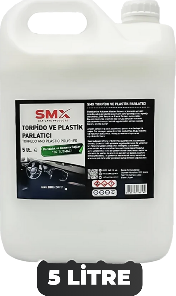 Torpido ve Plastik Parlatıcı 5 Lt. (Konsantre) - Image 1