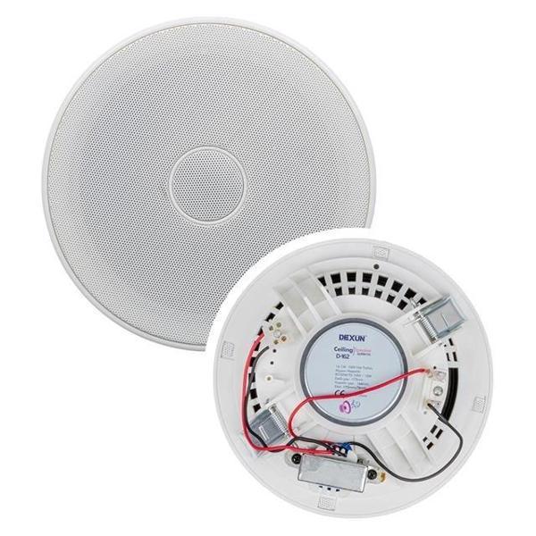 Dexun D-162 16CM 100V Max 50W Hat Trafolu Alçıpan Hoparlör (Tweeterli) - Image 1