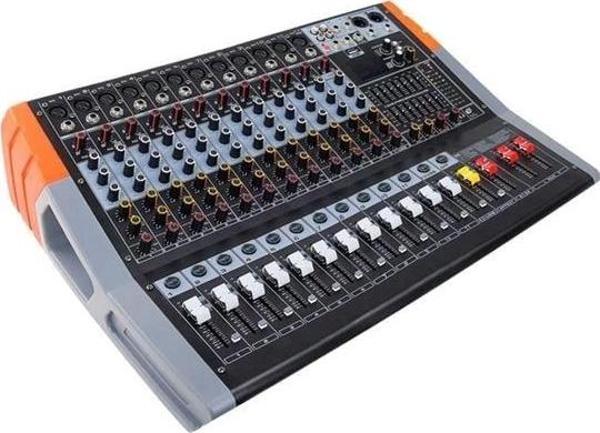 König KRS-12P 1100FX 2x500W 12 Kanal Bluetooth Power Mikser - Image 1