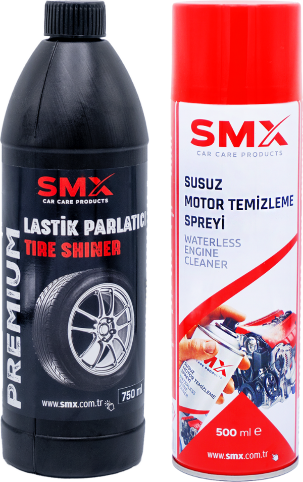 Susuz Motor Temizleme Spreyi + Lastik Parlatıcı - Image 1