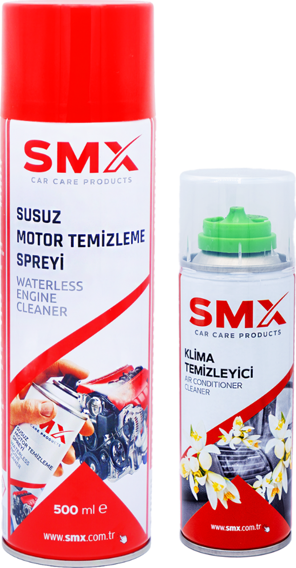 Susuz Motor Temizleme Spreyi 500 Ml+ Klima Temizleyici 200 Ml - Image 1