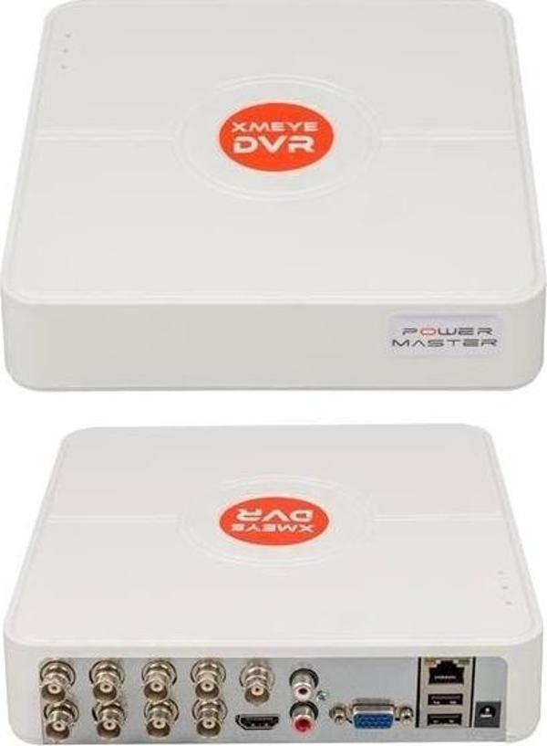 Powermaster AHD-ANALOG-TVI-CVI 1080N 5MP Destekli 8 Kanal Dvr-Xvr Kayıt Cihazı - Image 1