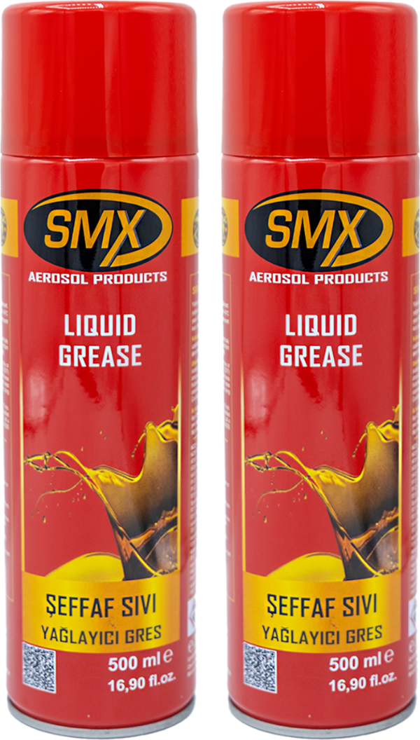 Şeffaf Sıvı Yağlayıcı Gres 500 Ml 2 adet - Image 1