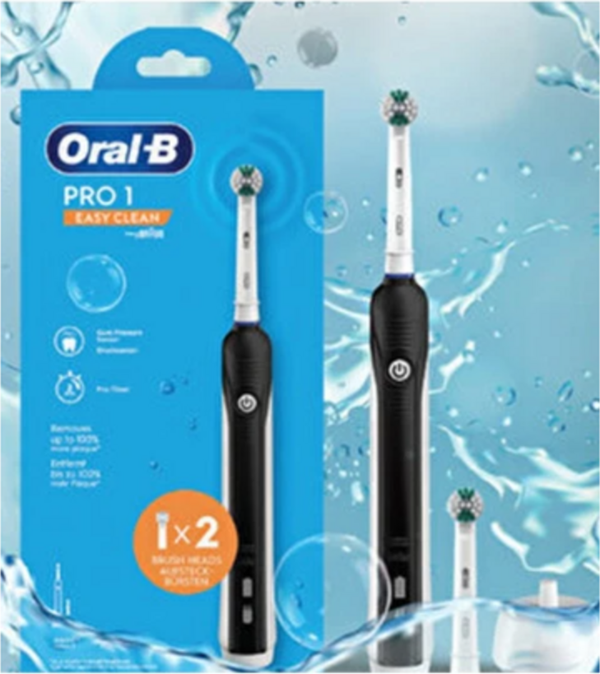 Oral-B Pro 1 Şarjlı Diş Fırçası Easy Clean - Image 1
