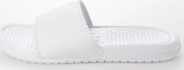 Nike Benassi Just Do It Beyaz Kadın Terlik - Image 1