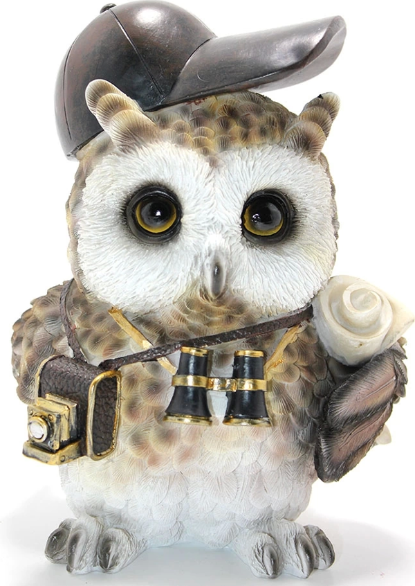 Steampunk Polyester Baykuş Figürü Alk2466 - Image 1