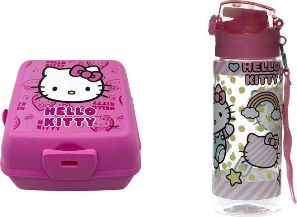 Hello Kitty 500 Ml Matara ve Beslenme Kabı - Image 1