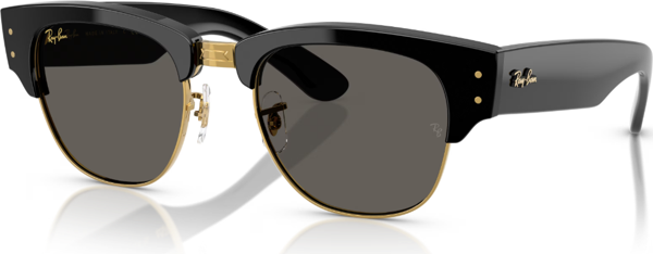 RB 0316S 6826J5 53 Ray-Ban Mega CLUBMASTER BLACKED OUT Koleksiyonu Güneş Gözlüğü - Image 1