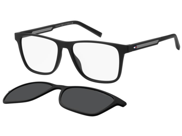 TH 2203/C 08A16 55 Tommy Hilfiger Klipsli (Clip-On) Polarize Güneş Gözlüğü - Image 1