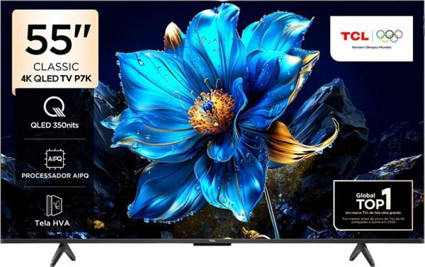 TCL 55P7K 4K UHD 55" QLED GOOGLE TV - Image 1