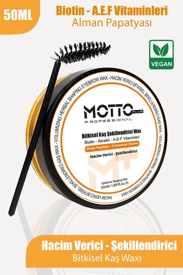 Motto Plus Professional Lifting Etkili Hacim Verici ve Sabitleyici Kaş Waxı 50ml - Image 1