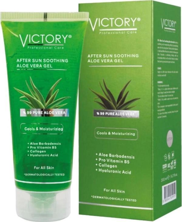 Victory Güneş Sonrası Ferahlatıcı Yatıştırıcı Aloe Vera Jel 200 ML - Image 1