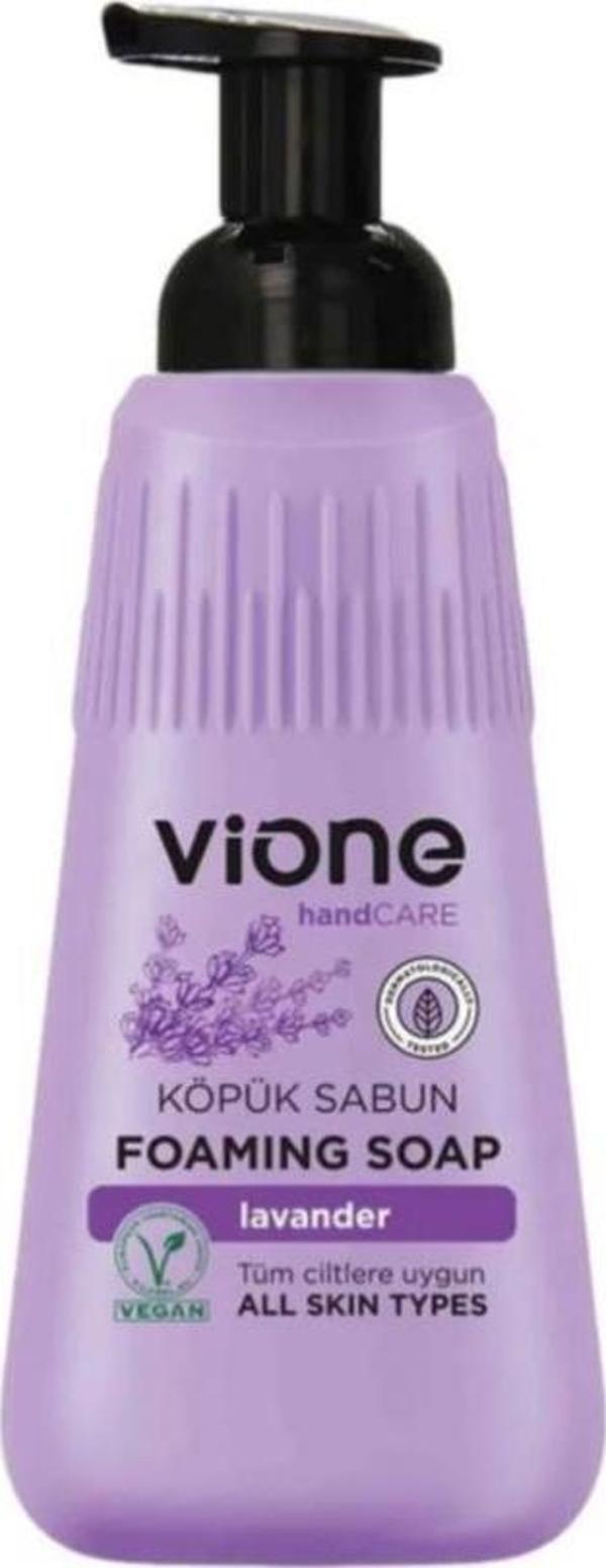 vione Köpük Sabun El ve Yüz İçin Lavanta 500ML - Image 1