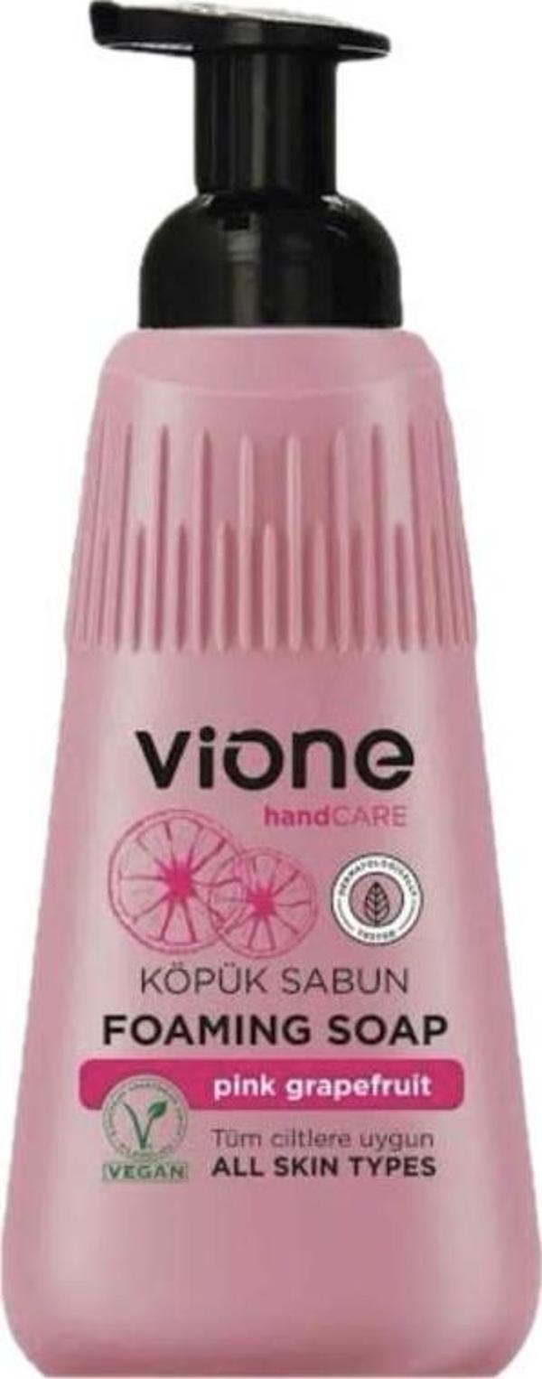 vione Köpük Sabun El ve Yüz İçin Pembe Greyfurt 500ML - Image 1