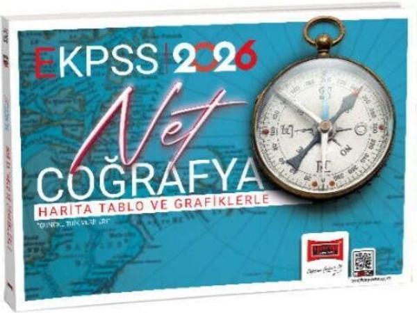 2026 EKPSS Akılda Kalan Harita Tablo ve Grafiklerle Net Coğrafya Yargı Yayınları - Yargı Yayınları - Image 1
