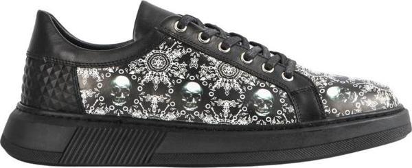 Fhoes 2614158  Hakiki Deri Erkek Sneaker Ayakkabı - Image 1