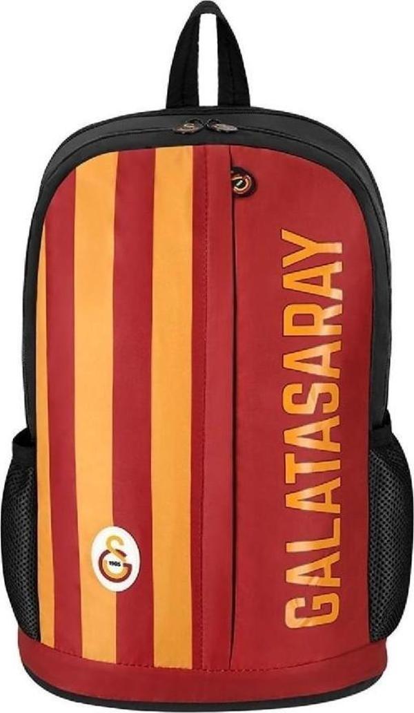 Galatasaray 3 Bölmeli Paraşüt Kumaş Çubuklu Okul Sırt Çantası - Image 1