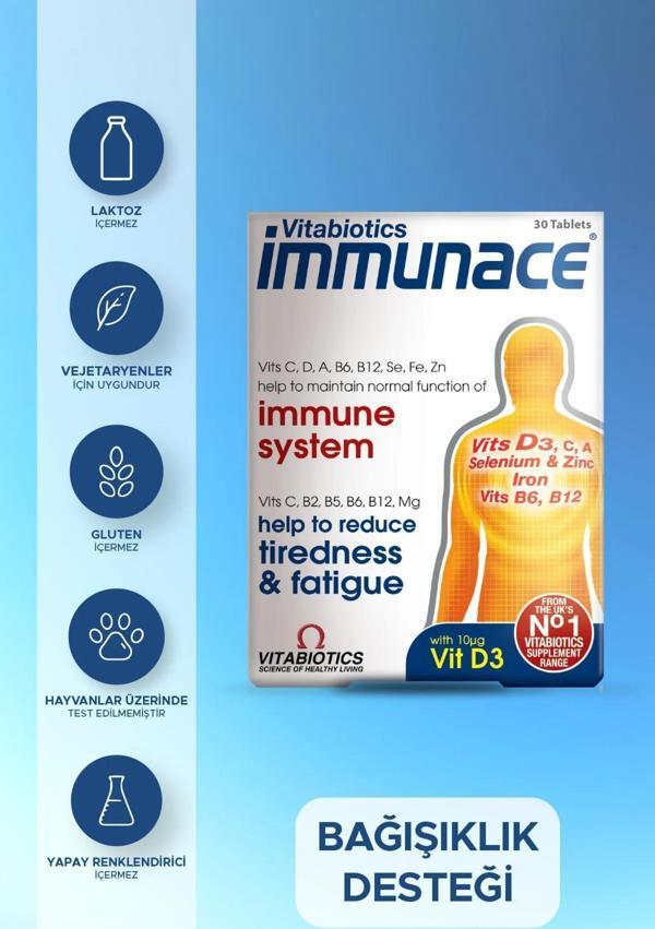 Immunace 30 Tablet - Image 1