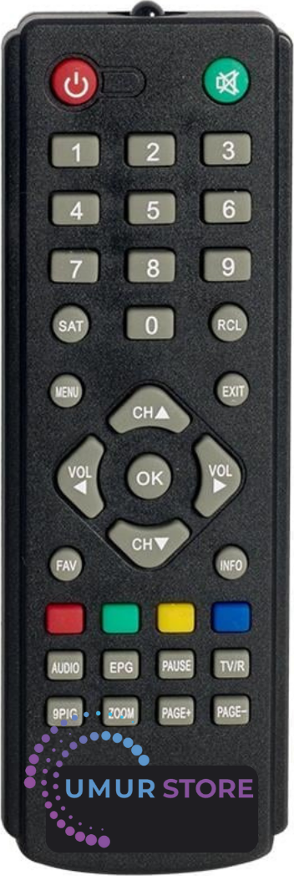 Microstar MK-01 Page Uydu Alıcı Kumandası - Image 1