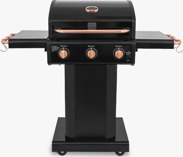 Kenmore PG-4030400LN-BC Gazlı 3 Ocaklı Barbekü – Siyah - Image 1