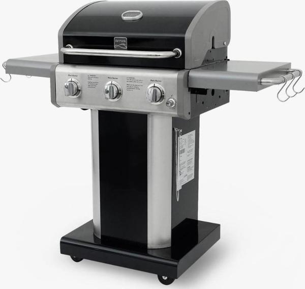 Kenmore PG-4030400LN-BK Gazlı 3 Ocaklı Barbekü – İnox - Image 1
