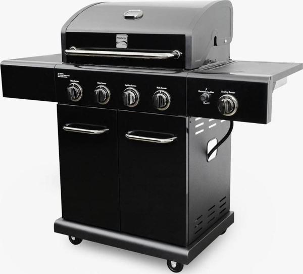 Kenmore PG-40409S0LB-1 Gazlı 4 Ocaklı Barbekü – Siyah - Image 1