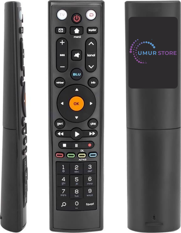 D-Smart 2017 HD Blue Uydu Alıcı Kumandası - Image 1