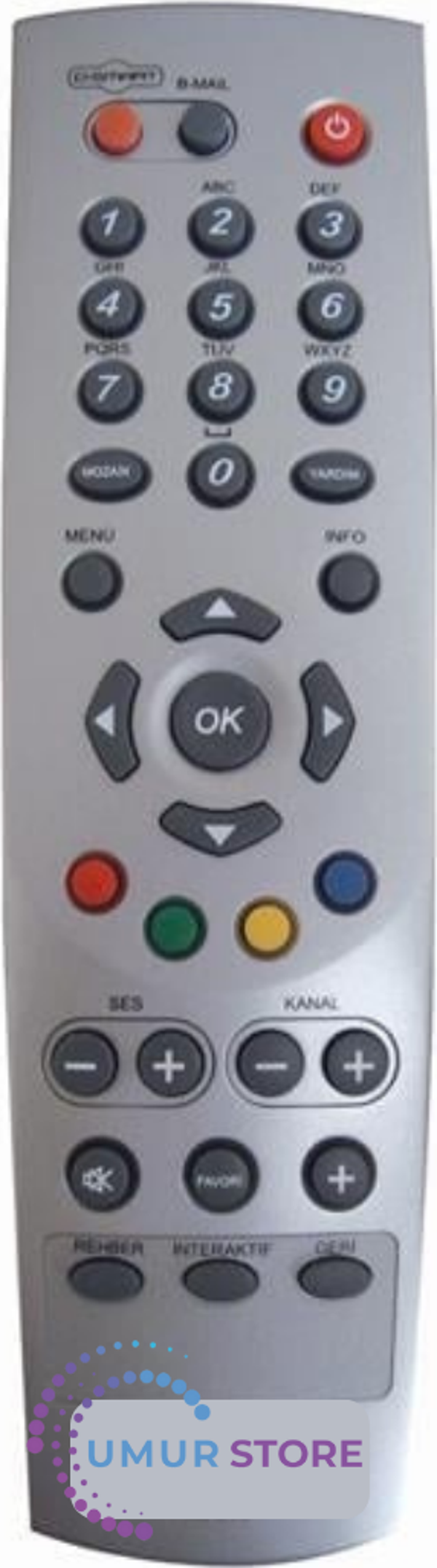 D-Smart Uydu Alıcı Kumandası - Image 1