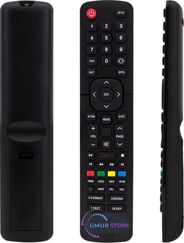 Hiremco Turbo V8D+ Uydu Alıcı Kumandası - Image 1