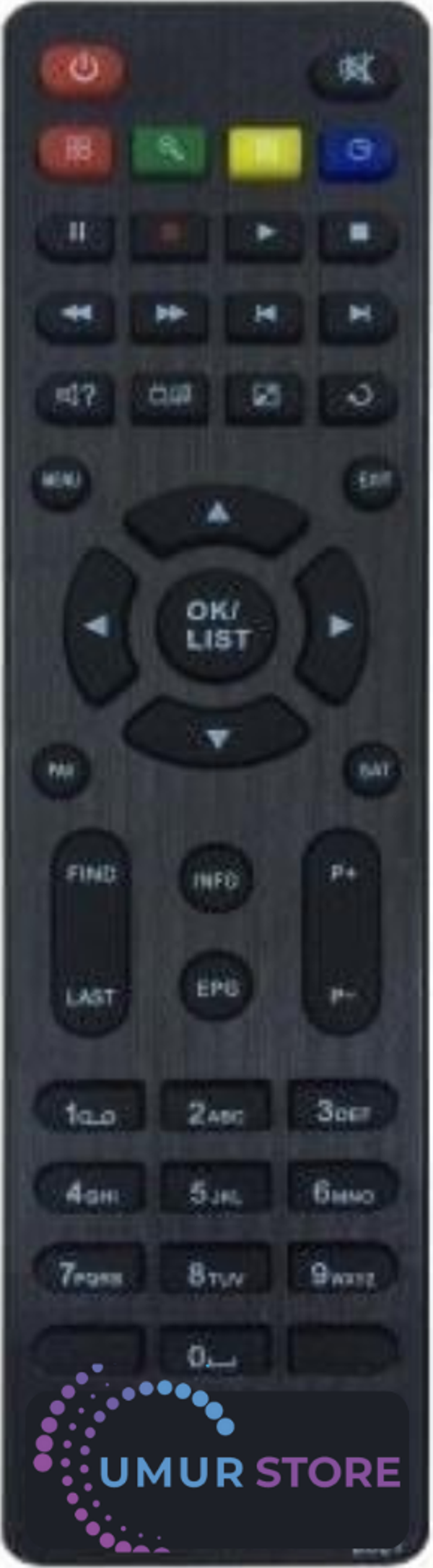 Kawai KW-6750 HD Uydu Alıcı Kumandası - Image 1
