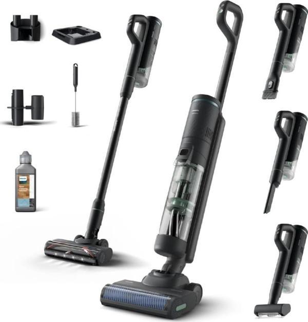 Philips 7000 Serisi AquaTrio XW7263/11 Islak Kuru Şarjlı Dikey Süpürge - Image 1