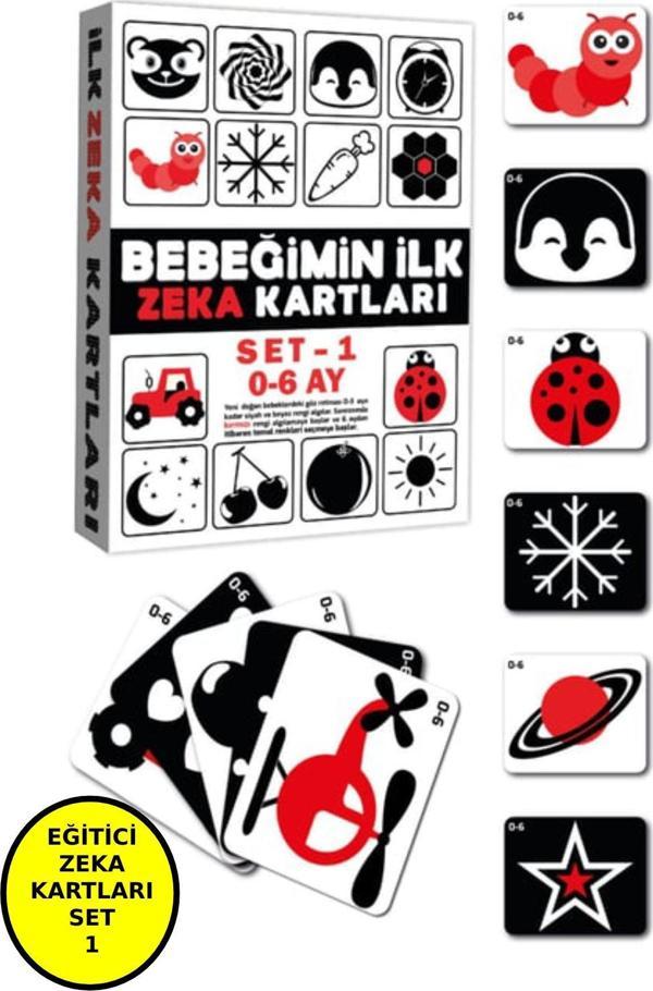 Bebeğimin Ilk Zeka Kartları Set-1 / 0-6 Ay - Image 1