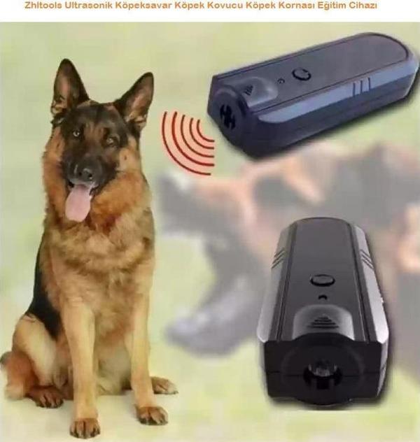 Zhltools Ultrasonik Köpeksavar Köpek Kovucu Köpek Kornası Eğitim Cihazı - Image 1