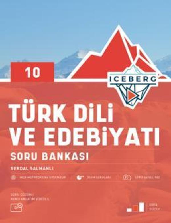 Okyanus Yayınları 10. Sınıf Iceberg Türk Dili Ve Edebiyatı Soru Bankası - Okyanus Eğitim - Image 1