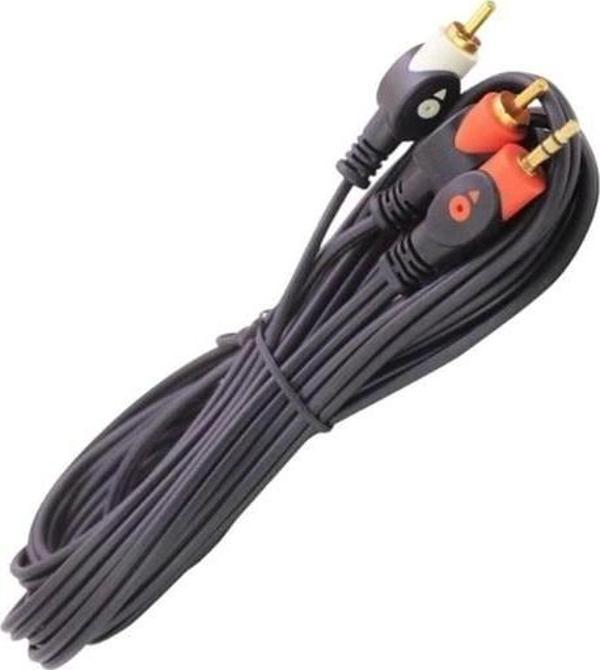 2RCA-3.5mm Stereo Kablo 10 Metre - Image 1