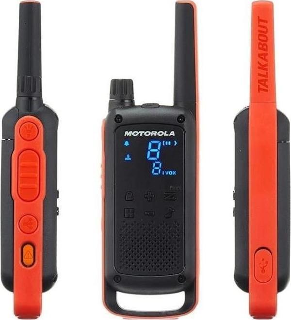 Motorola TLKR-T82 10 Km Siyah PMR El Telsizi 2'li Paket - Image 1