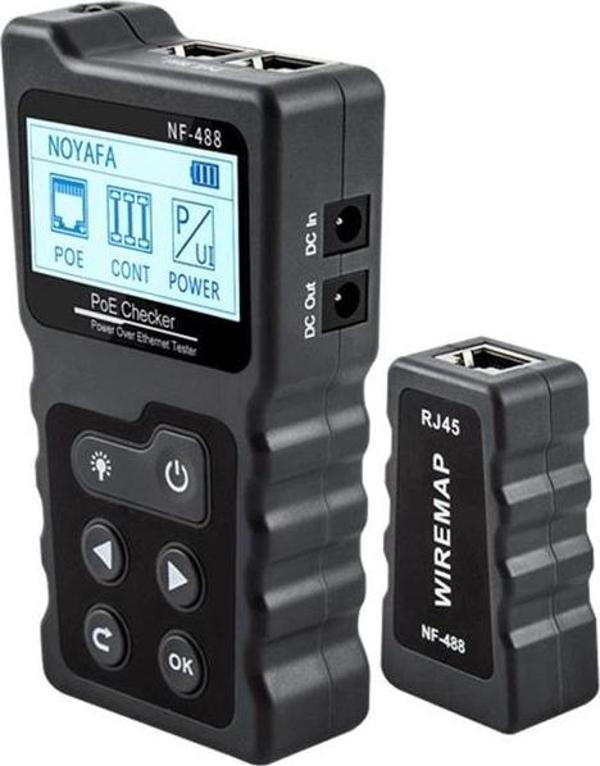 Noyafa NF-488 Digital Ağ Kablosu Süreklilik - Poe Test Cihazı - Image 1