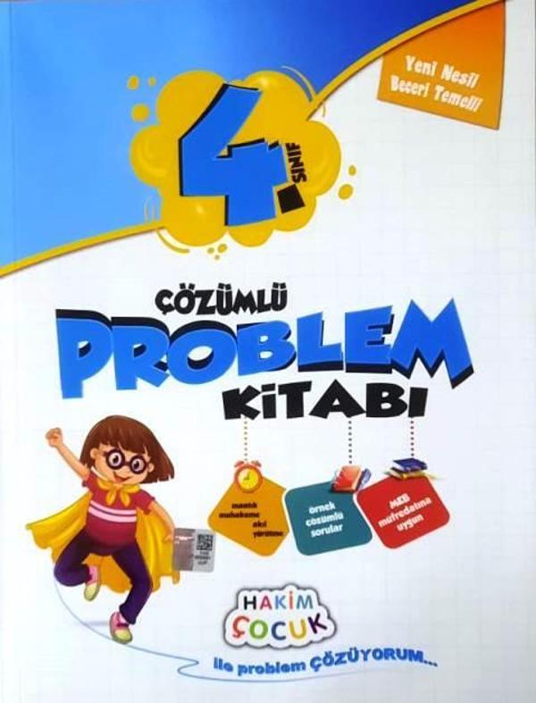 4. Sınıf Çözümlü Problem Kitabı  - İş Bankası Kültür Yayınları - Image 1