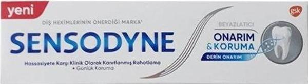 SENSODYNE ONARIM KORUMA BEYAZLATICI 75ML YENİ - Image 1