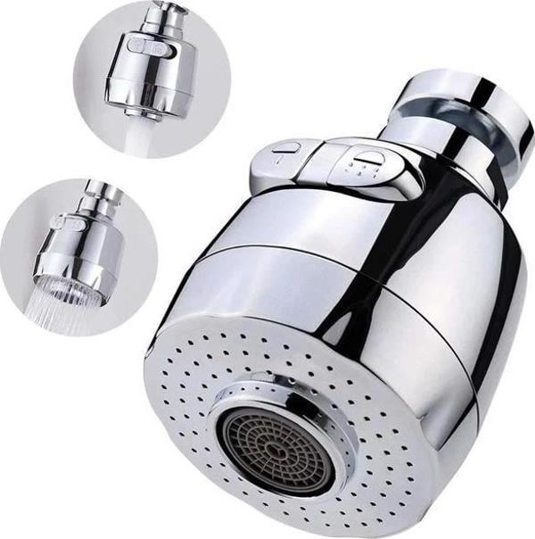 Sunup SN-27114 2 Kademeli Tasarruflu Musluk Başlığı 360 Derece - Image 1