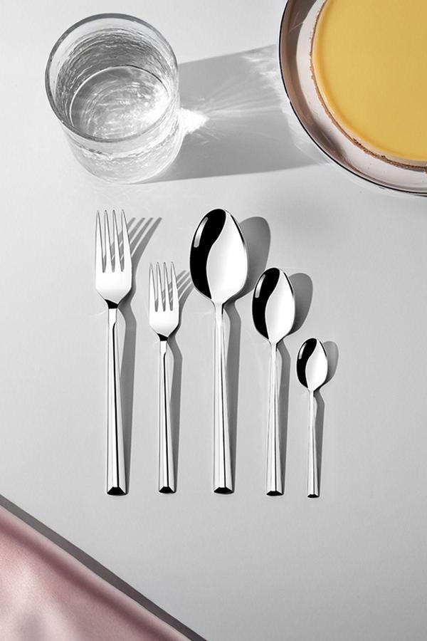 Nehir Milano Sade 6 Kişilik 30 Parça Çatal Kaşık Takımı - Image 1
