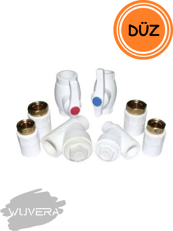 Wuvera Kombi Alt Bağlantı Seti Düz Tip – Kolay Montajlı ve Sızdırmaz Kombi Bağlantı Takımı - Image 1