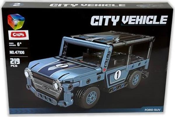 Ctoys City Vehicle Ford Suv 219 Parça 47106 - Image 1