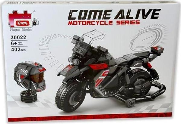 Ctoys Come Alive Blok Motorsiklet 402 Parça 30022 - Image 1